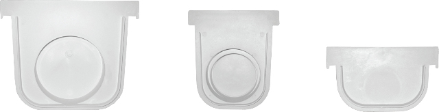 Testata per Canaletta di Scolo pvc Comp. Drenaggio Acque 